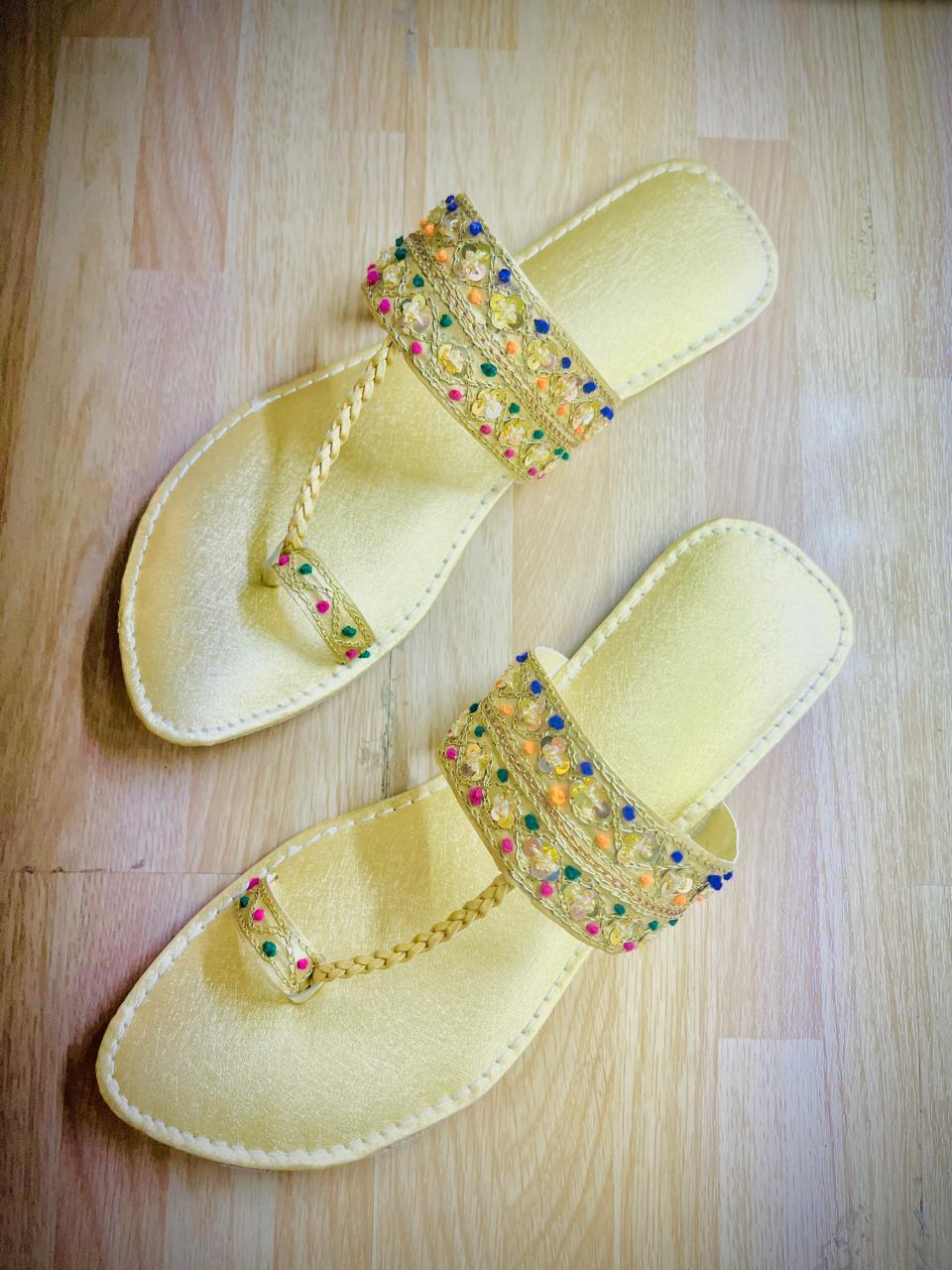 Kolapuri – Beads & Thread Work Fusion Walk Inn